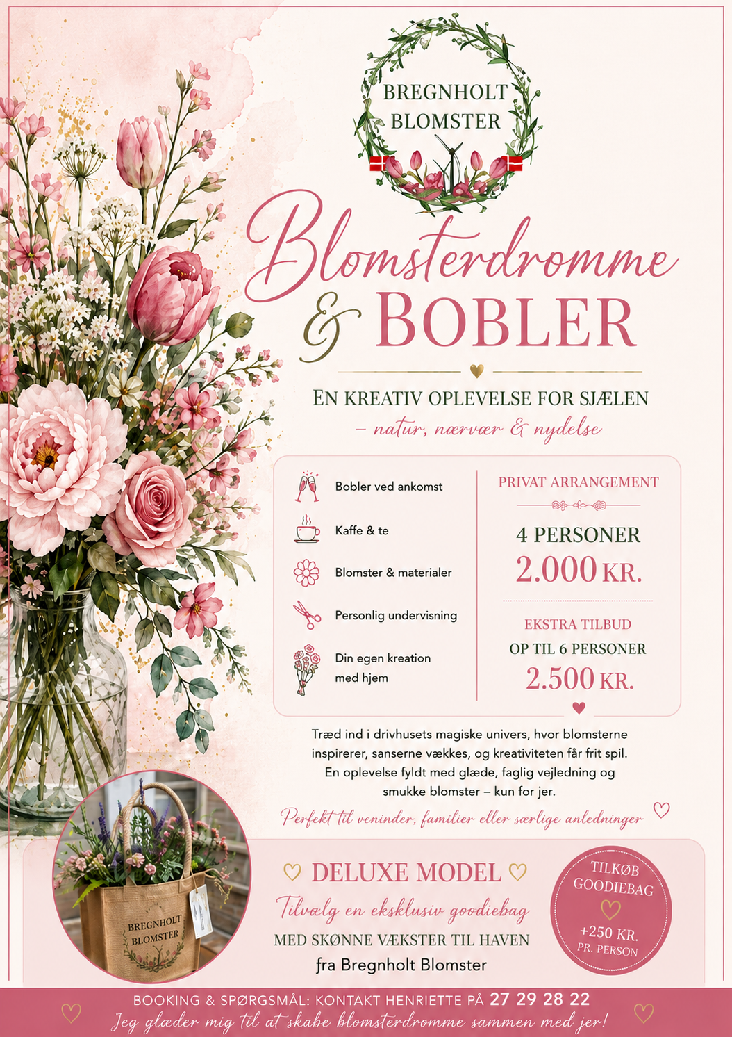 Blomsterdrømme og bobler Blomsterdrømme og bobler